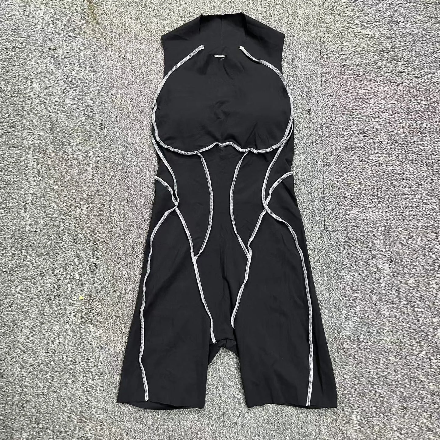Yoga Jumpsuit Summer Short Sleeveless Sports Wear Gym Fitness Sports Bodysuit Women Dance Running Workout Clothes Yoga Jumpsuit