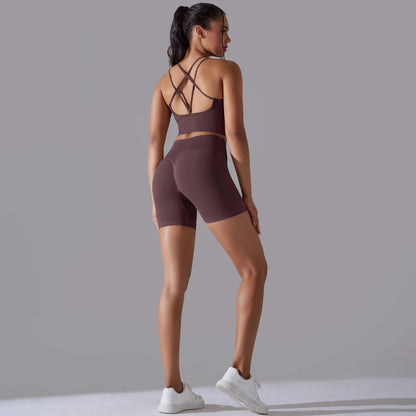 Sexy Yoga Sets Women's Tracksuit Seamless Sport Suit Running Workout Sportswear Gym Clothing Leggings Bra Fitness Suits 2 Pieces