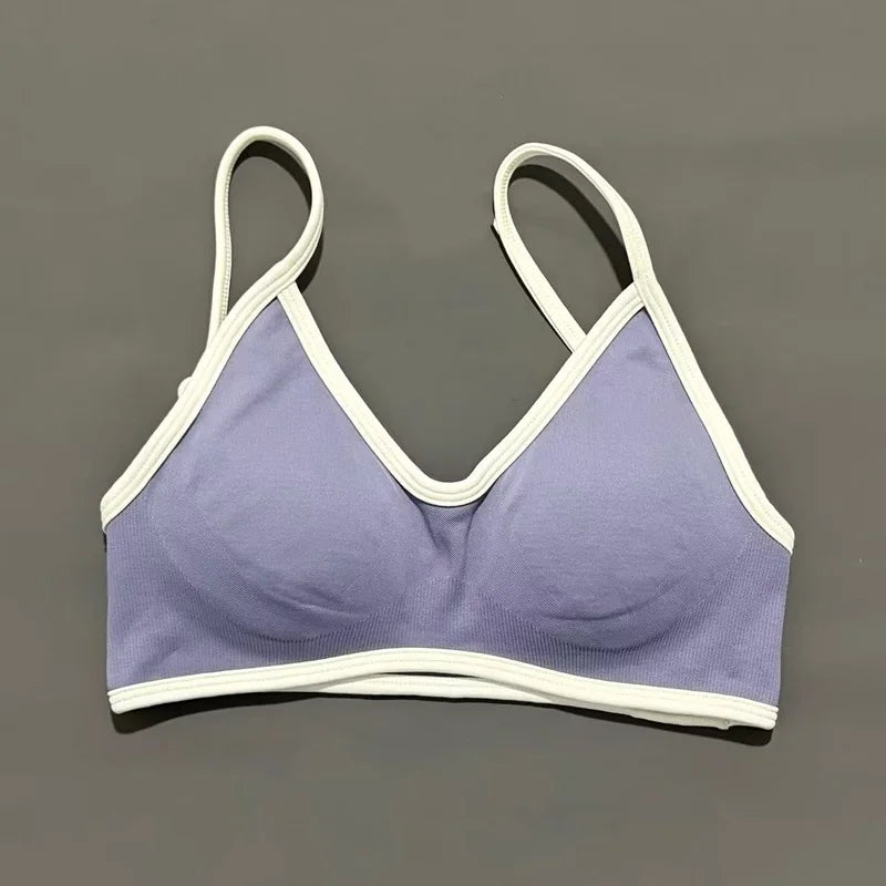 Women Sports Bra Adjustable High Support Gym Clothes Pilates Yoga Top Push-up Running Workout Tank Fitness Underwear