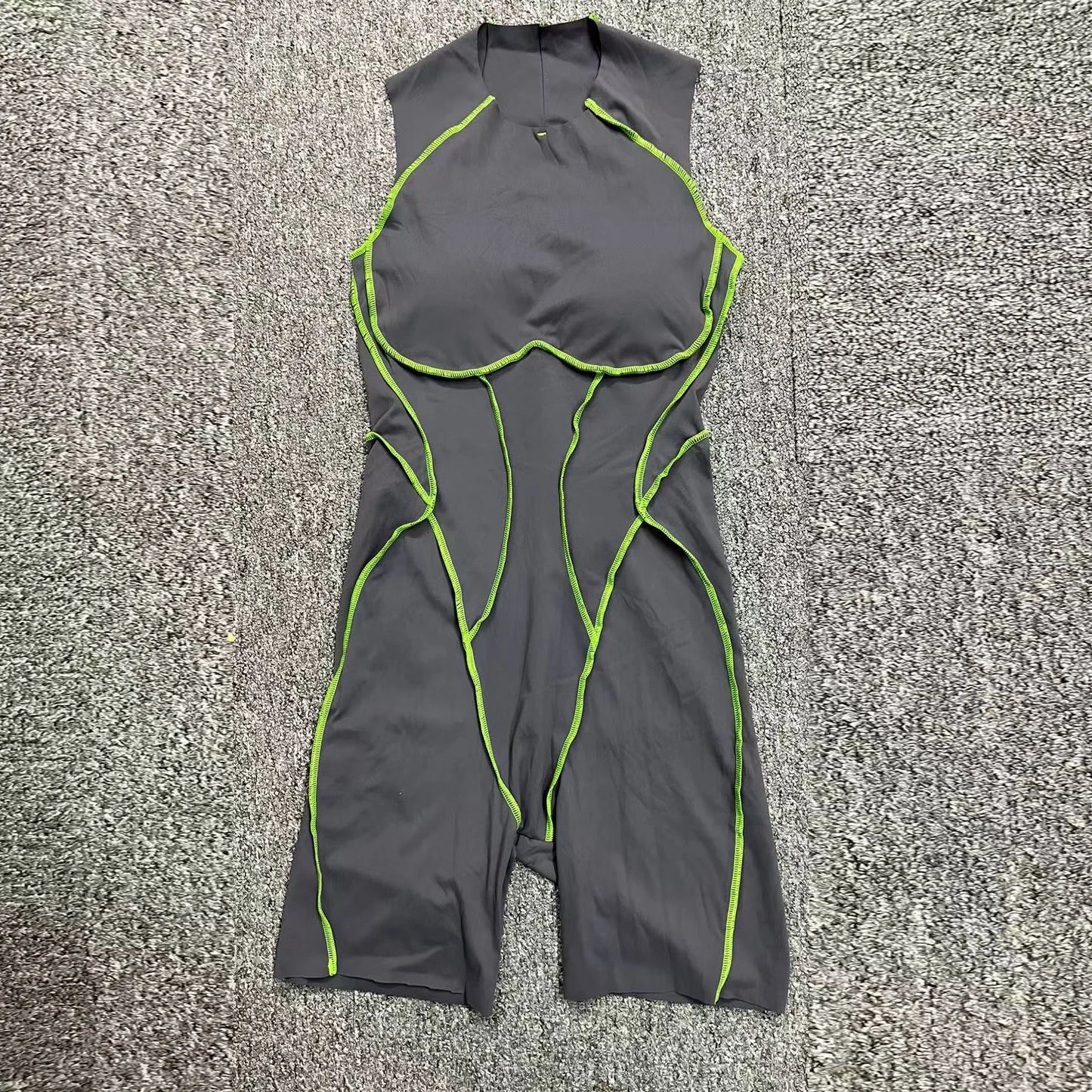 Yoga Jumpsuit Summer Short Sleeveless Sports Wear Gym Fitness Sports Bodysuit Women Dance Running Workout Clothes Yoga Jumpsuit