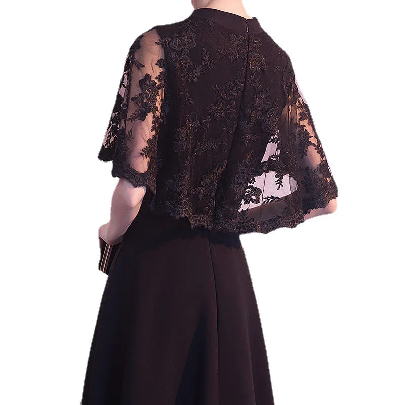 Women Long Dress Gown Dresses Party Night Wedding A Line Vestidos Y2k Streetwear Lace Banquet High Waist Evening Elegant
