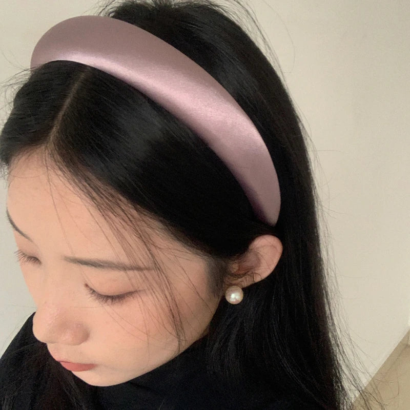 Wide Headbands for Women Purple Hair Hoop Hairbands Girls Female Fashion Hair Band Headband Hair Accessories Headdress Headwear