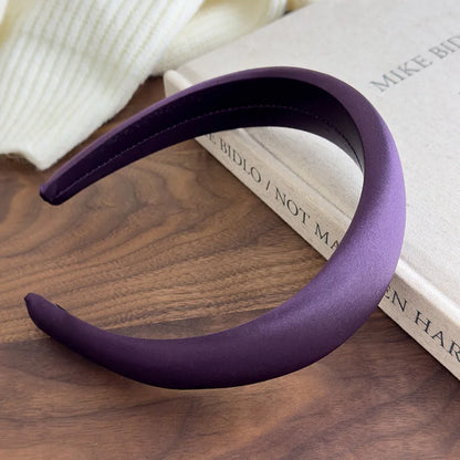 Wide Headbands for Women Purple Hair Hoop Hairbands Girls Female Fashion Hair Band Headband Hair Accessories Headdress Headwear