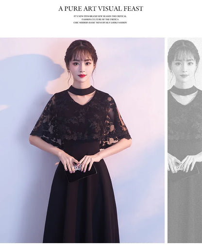 Women Long Dress Gown Dresses Party Night Wedding A Line Vestidos Y2k Streetwear Lace Banquet High Waist Evening Elegant
