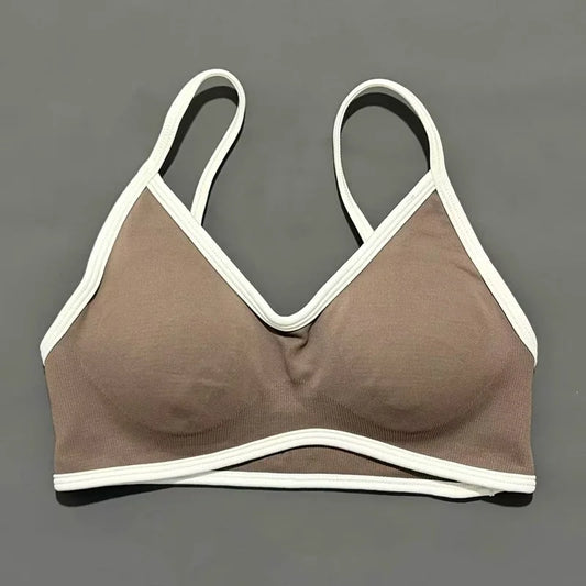 Women Sports Bra Adjustable High Support Gym Clothes Pilates Yoga Top Push-up Running Workout Tank Fitness Underwear
