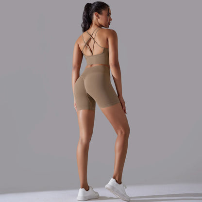 Sexy Yoga Sets Women's Tracksuit Seamless Sport Suit Running Workout Sportswear Gym Clothing Leggings Bra Fitness Suits 2 Pieces